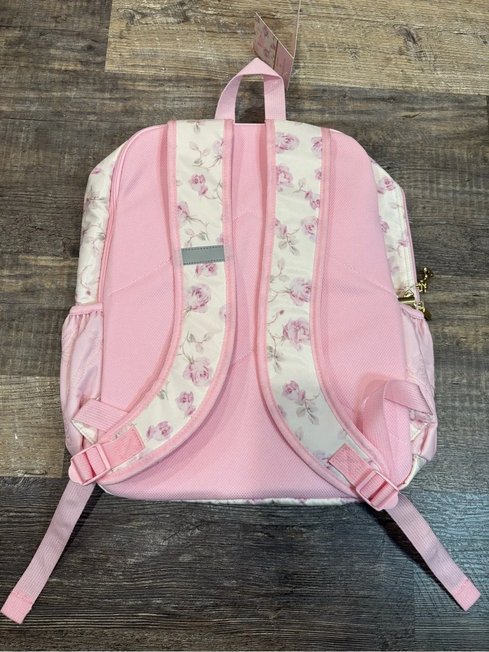 LoveShackFancy x Yoobi Backpack Pink Floral Bow NEW